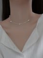 925 Sterling Silver With Freshwater Pearl Necklaces