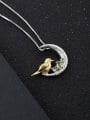 925 Sterling Silver With Silver Plated Delicate Animal Necklaces