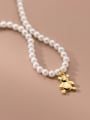 925 Sterling Silver With 18k Gold Plated Vintage Animal Party Necklaces
