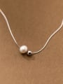 925 Sterling Silver With  Freshwater Pearl Necklaces