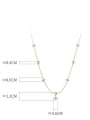 925 Sterling Silver With 18k Gold Plated Delicate Flower Wedding Necklaces