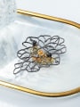 925 Sterling Silver With 18k Gold Plated Personalized Insect Brooches