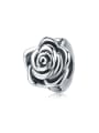 925 silver romantic flower charm