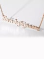 Customize 925 sterling Silver Couple Name Necklace