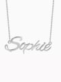 "Sophie" Style Customized Personalized Name Necklace