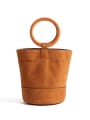 Mini-Potted Bag with  Metal/Wooden Handle