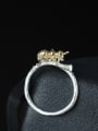 Cute Ant Color Plated Opening Ring