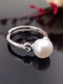 2018 Simple Freshwater Pearl Ring