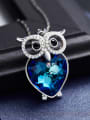 S925 Silver Owl-shaped Necklace