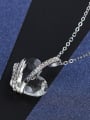 2018 2018 Heart Shaped Swarovski Crystal Necklace