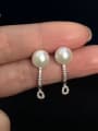 Freshwater Pearl Water Drop shaped drop earring