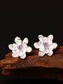 Small Flower Women stud Earring