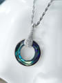 S925 Silver Swarovski Crystals Necklace