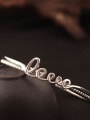 Retro Style Love Opening Bangle