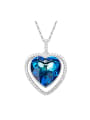 2018 2018 Swarovski Crystals Heart-shaped Necklace