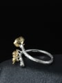 Cute Ant Color Plated Opening Ring