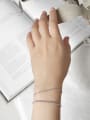 925 Sterling Silver Minimalism style Classic Bracelets