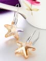 Five-point Star Shaped hook earring