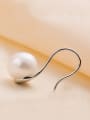 Round Freshwater Pearl Stud drop earring