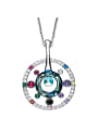 2018 Multi-color Crystals Necklace