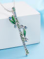 925 Silver Crystal Necklace