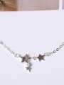 Simple Little Stars 925 Silver Necklace