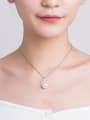 2018 2018 Fashion Freshwater Pearl Water Drop shaped Necklace