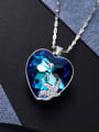 Heart-shaped Swarovski Crystals Necklace