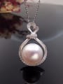 Fashion Eight-shaped Freshwater Pearl Necklace