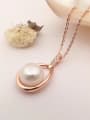 2018 2018 2018 Fashion Freshwater Pearl Water Drop shaped Necklace