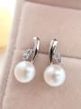 2018 Freshwater Pearl stud Earring