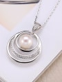 Fashion Freshwater Pearl Multi-layer Hollow Rounds Necklace