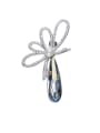 Swarovski Crystal Pearl Brooch