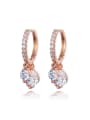 Creative Zircon drop earring