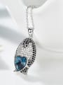 Fashion Dolphins Swarovski Crystal Zircon Necklace