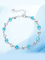 925 Silver Heart-shapedBracelet