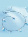 S925  Silver Water Drop-shaped Bracelet