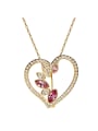 18K Gold Heart-shaped Necklace