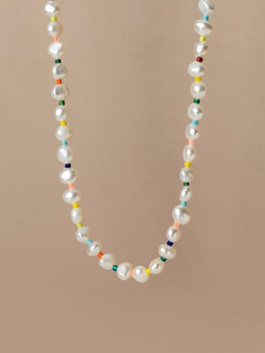 925 Sterling Silver With Freshwater Pearl Necklaces