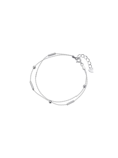 925 Sterling Silver With Geometric Bracelets