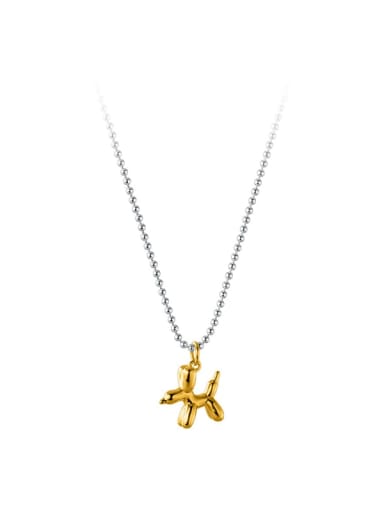 925 Sterling Silver With 18k Gold Plated Personalized Dog Necklaces