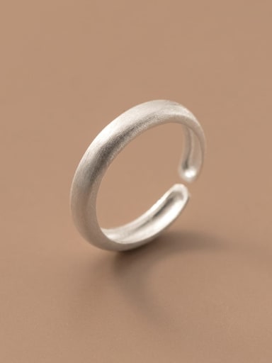 925 Sterling Silver With Geometric Rings