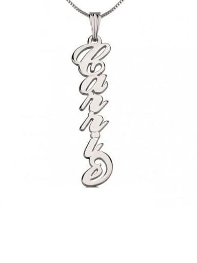 Personalized Vertical Name Necklace