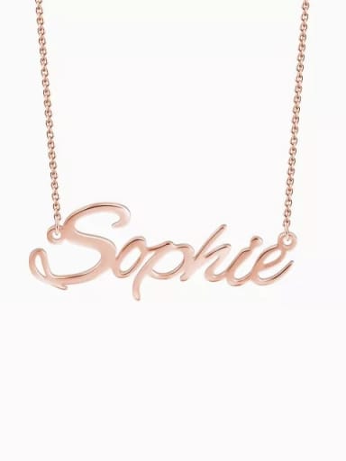 "Sophie" Style Customized Personalized Name Necklace