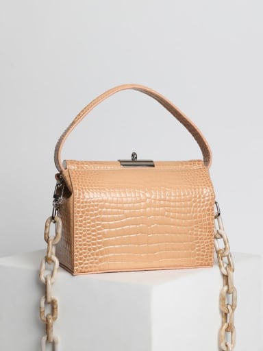 Crocodile embossed CrossBody Bags