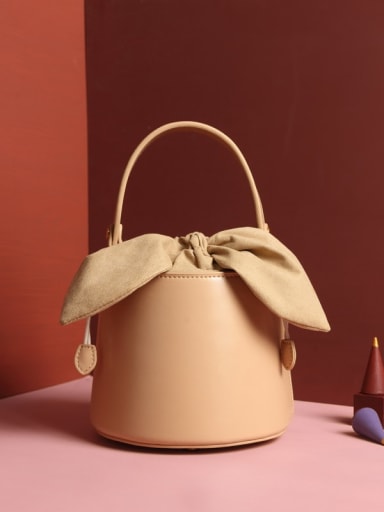 Cute bow Bucket bag/Shoulder Bag