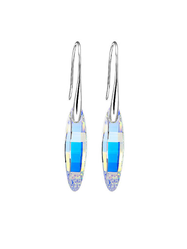 S925 Silver Colorful hook earring