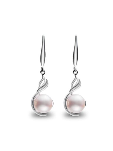 Fashion Freshwater Pearl Drop hook earring