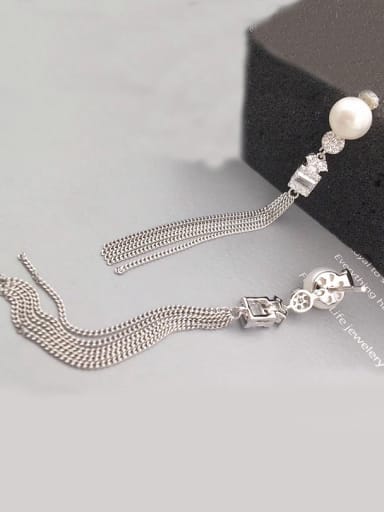 2018 Freshwater Pearl Tassels drop earring