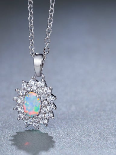 2018 Opal Stone Necklace